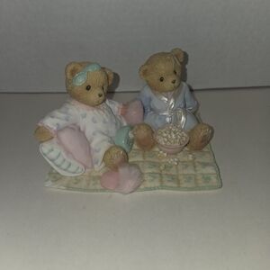 Cherished Teddies Jacie & Lissa Slumber Time Fun #4005150 - No Box